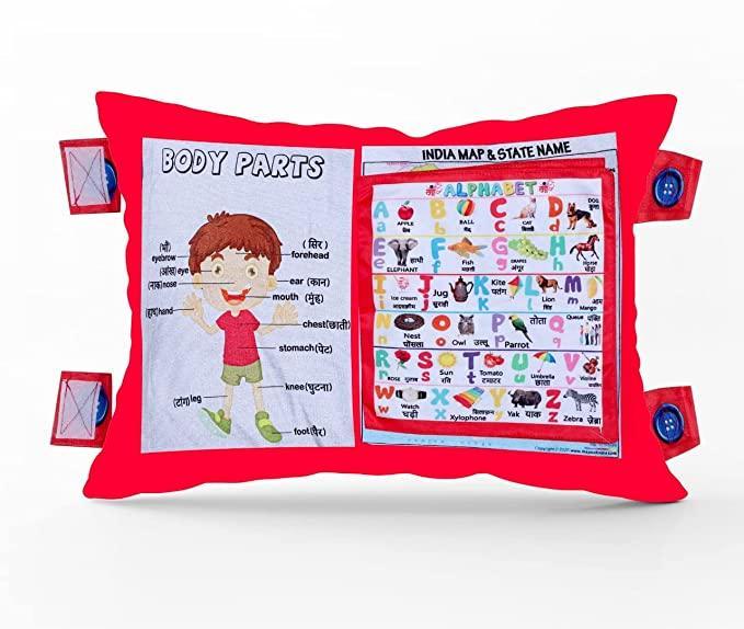 Baby Learning Cushion Pillow Book - KDY Mart