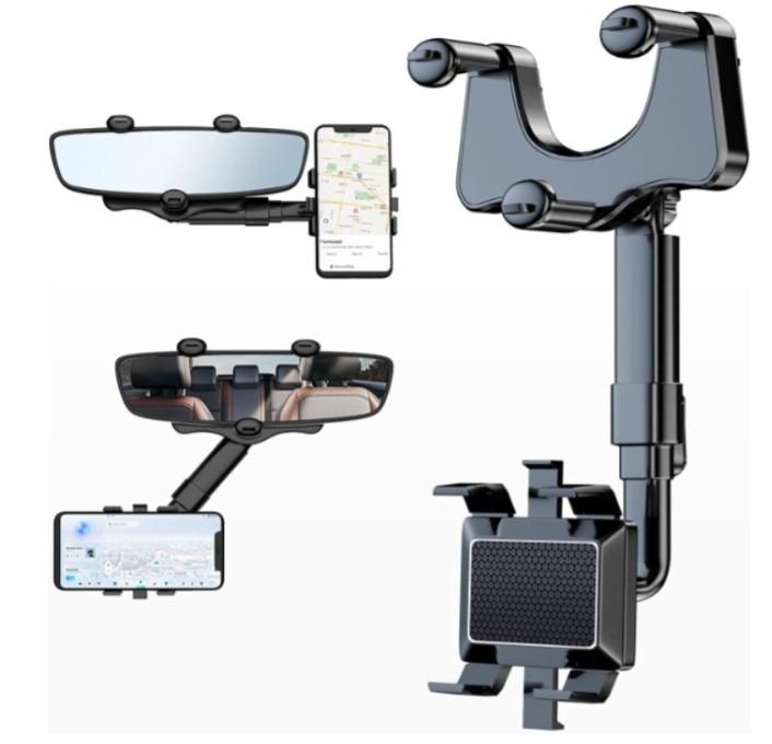 Mirror Mobile Phone Holder for Car - KDY Mart