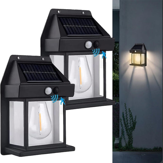 Solar Powered Motion Sensing Lamp